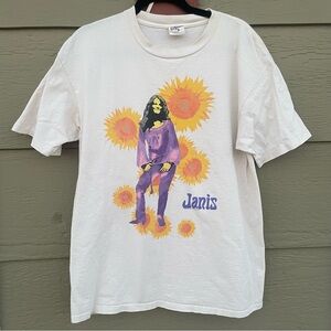 Vintage Janis Joplin band tshirt